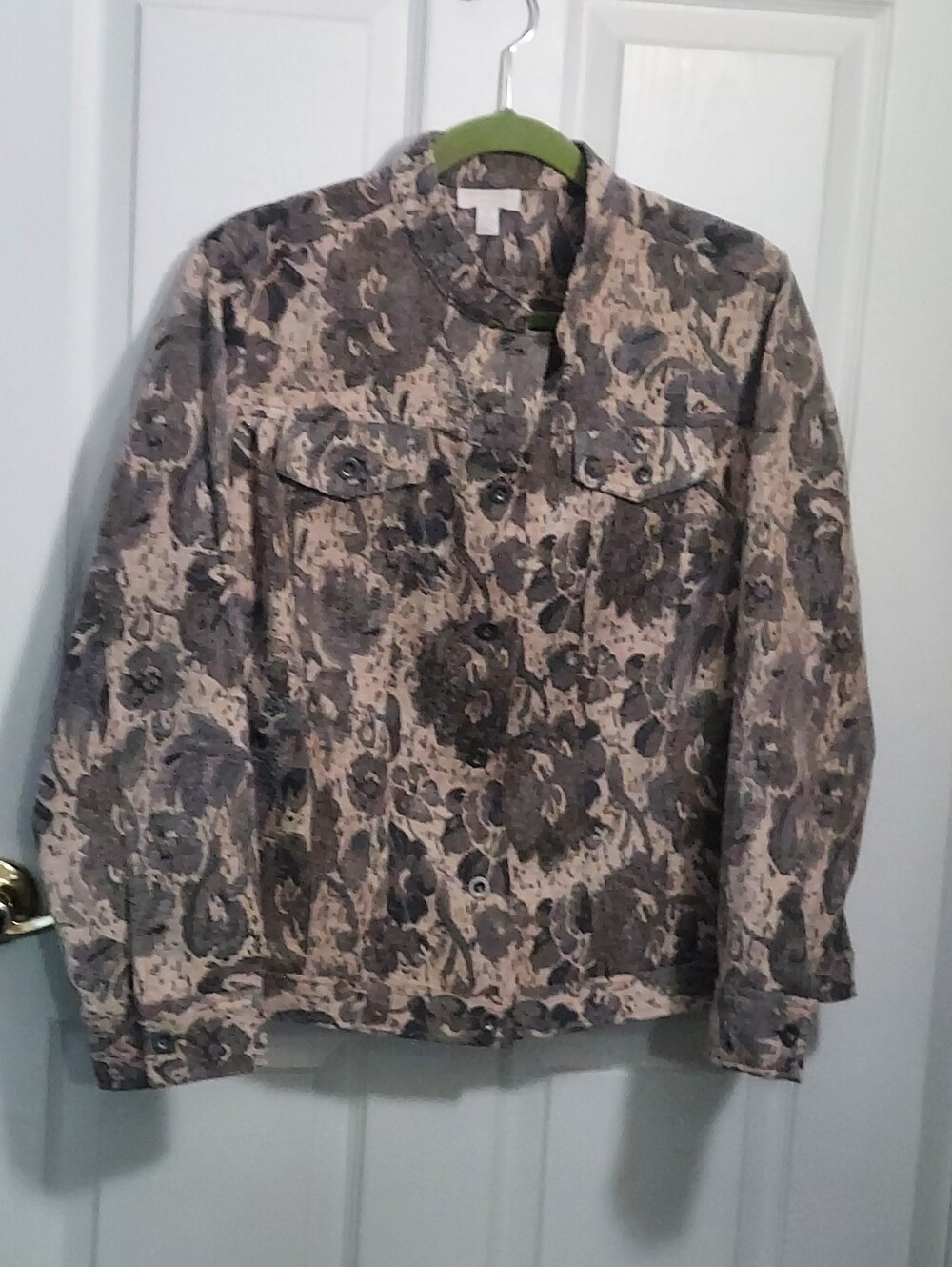 Charter Club Tapestry Jacket - Picture 6 of 10